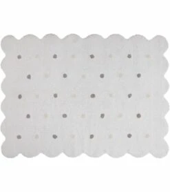 Lorena Canals Biscuit Rug - White (4' X 5' 3")