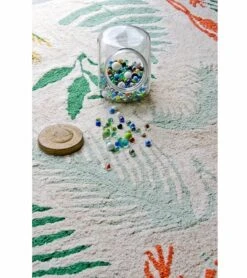 Lorena Canals Botanic Plants Rug (4' 7'' X 6' 7'') -Little Unicorn Store lorena canals botanic plants rug 4 7 x 6 7 204