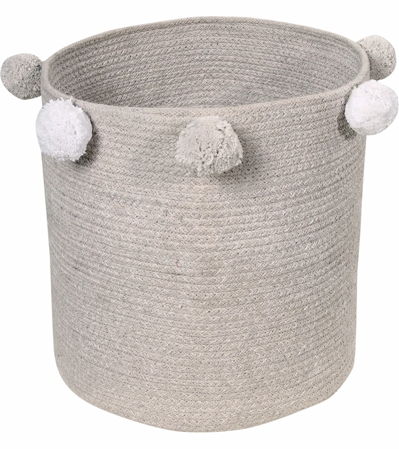 Lorena Canals Bubbly Basket - Grey 3 Lorena Canals Bubbly Basket - Grey