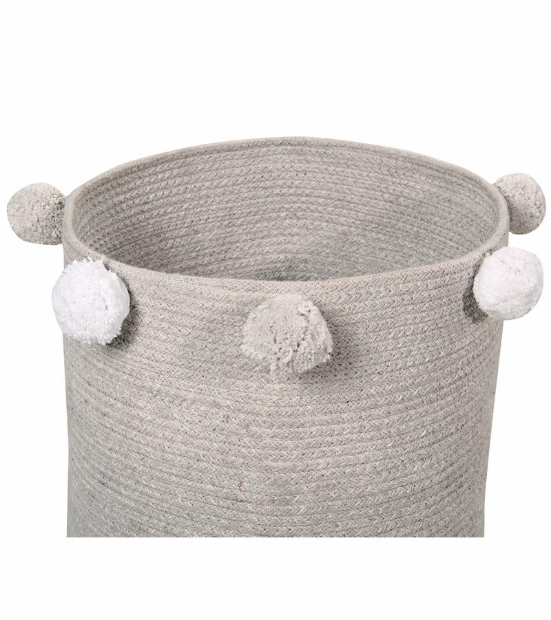 Lorena Canals Bubbly Basket - Grey 4 Lorena Canals Bubbly Basket - Grey - Image 2