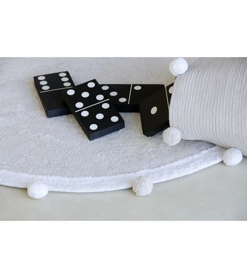 Lorena Canals Bubbly Basket - Grey 8 Lorena Canals Bubbly Basket - Grey - Image 6