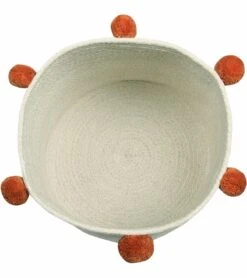 Lorena Canals Bubbly Basket - Natural/Terracota -Little Unicorn Store lorena canals bubbly basket natural terracota 169