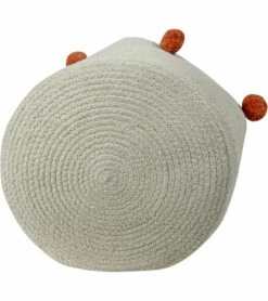 Lorena Canals Bubbly Basket - Natural/Terracota -Little Unicorn Store lorena canals bubbly basket natural terracota 170