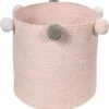 Lorena Canals Bubbly Basket - Pink -Little Unicorn Store lorena canals bubbly basket pink 187