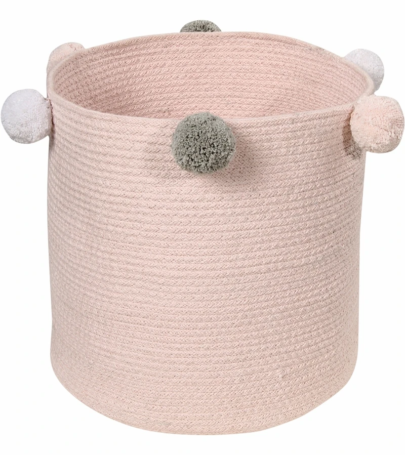 Lorena Canals Bubbly Basket - Pink 3 Lorena Canals Bubbly Basket - Pink