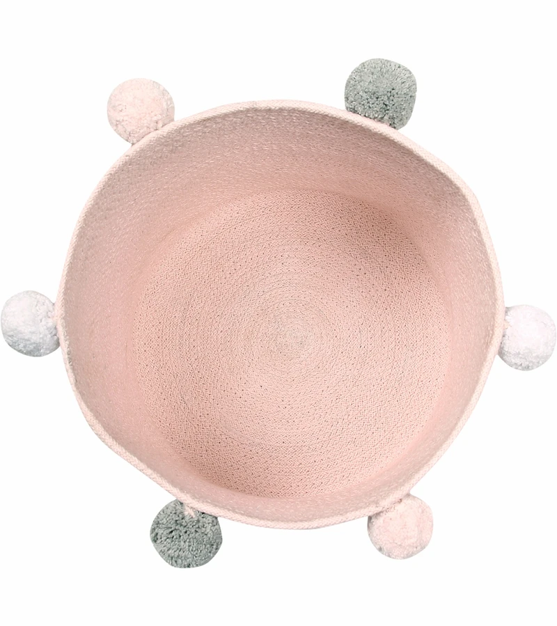 Lorena Canals Bubbly Basket - Pink 5 Lorena Canals Bubbly Basket - Pink - Image 3