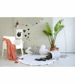 Lorena Canals Bubbly Rug - Light Grey (4') -Little Unicorn Store lorena canals bubbly rug light grey 4 215