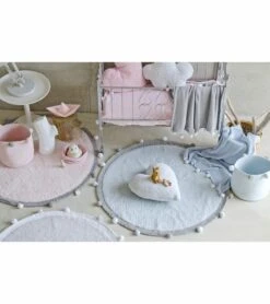 Lorena Canals Bubbly Rug - Soft Pink (4') -Little Unicorn Store lorena canals bubbly rug soft pink 4 219