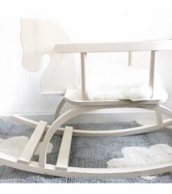 Lorena Canals Clouds Rug - Grey (4' X 5' 3") -Little Unicorn Store lorena canals clouds rug grey 4 x 5 3 173