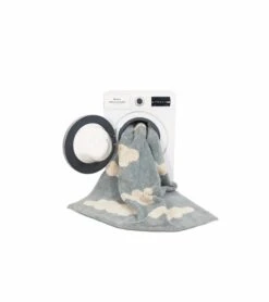 Lorena Canals Clouds Rug - Vintage Blue (4' X 5' 3") -Little Unicorn Store lorena canals clouds rug vintage blue 4 x 5 3 180