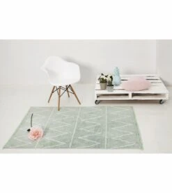 Lorena Canals Hippy Rug - Mint (4' X 5' 3") -Little Unicorn Store lorena canals hippy rug mint 4 x 5 3 224