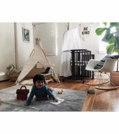 Lorena Canals Ombre Rug - Dark Grey (4' X 5' 3") 15 Lorena Canals Ombre Rug - Dark Grey (4' X 5' 3") -Little Unicorn Store lorena canals ombre rug dark grey 4 x 5 3 74