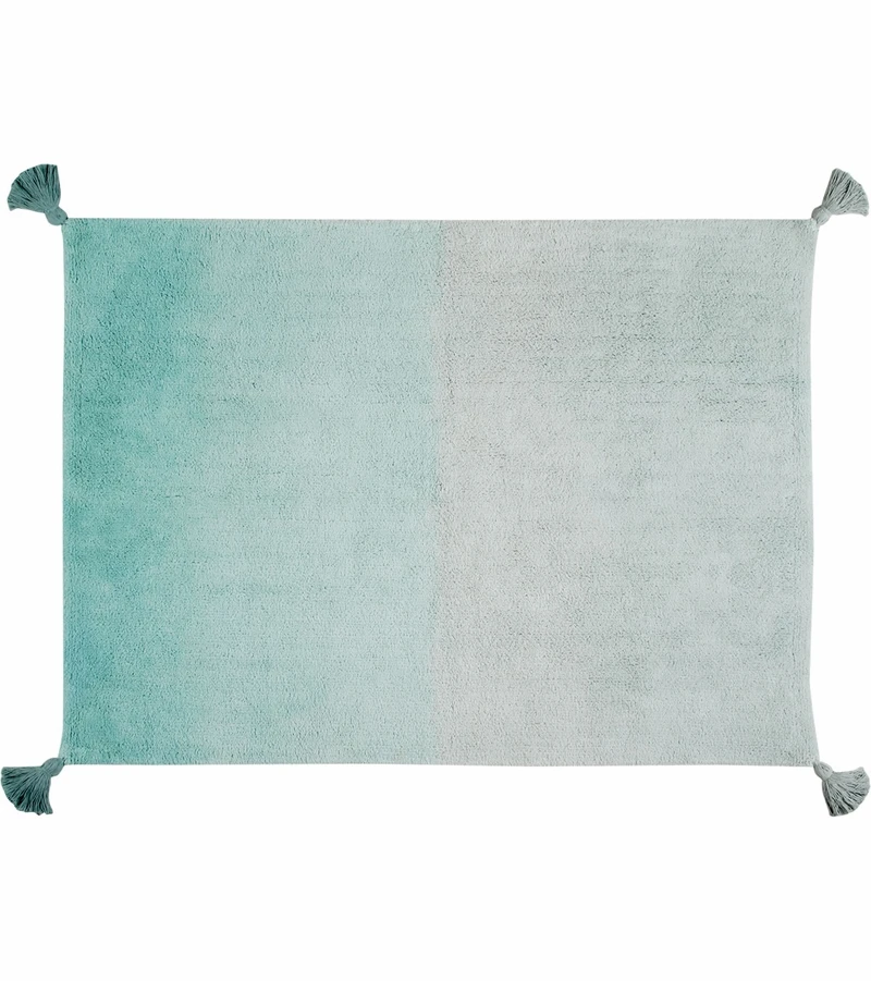 Lorena Canals Ombre Rug - Emerald (4' X 5' 3") 3 Lorena Canals Ombre Rug - Emerald (4' X 5' 3")