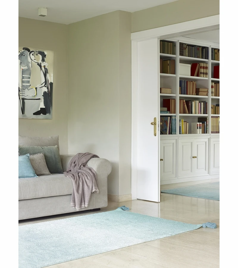 Lorena Canals Ombre Rug - Emerald (4' X 5' 3") 6 Lorena Canals Ombre Rug - Emerald (4' X 5' 3") - Image 4