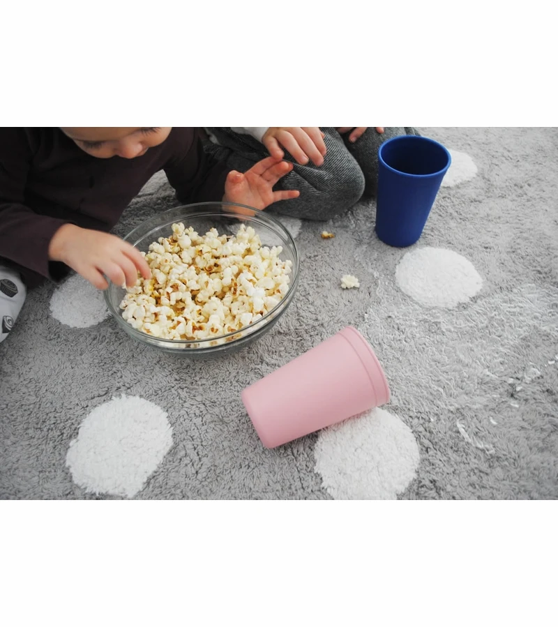 Lorena Canals Polka Dots Rug - Grey (4' X 5' 3") 7 Lorena Canals Polka Dots Rug - Grey (4' X 5' 3") - Image 5