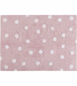 Lorena Canals Polka Dots Rug - Pink (4' X 5' 3")