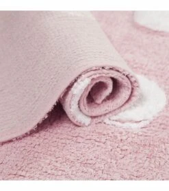 Lorena Canals Polka Dots Rug - Pink (4' X 5' 3") 10 Lorena Canals Polka Dots Rug - Pink (4' X 5' 3") -Little Unicorn Store lorena canals polka dots rug pink 4 x 5 3 205