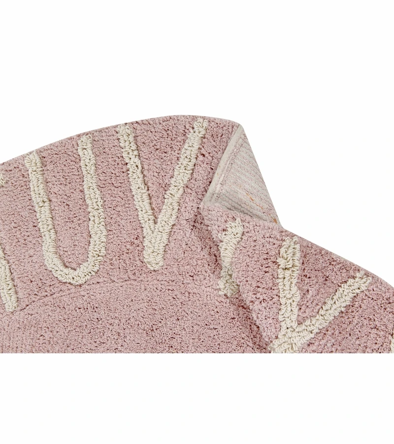 Lorena Canals Round Rug - ABC - Vintage Nude/Natural (5') 4 Lorena Canals Round Rug - ABC - Vintage Nude/Natural (5') - Image 2