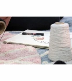 Lorena Canals Round Rug - ABC - Vintage Nude/Natural (5') 14 Lorena Canals Round Rug - ABC - Vintage Nude/Natural (5') -Little Unicorn Store lorena canals round rug abc vintage nude natural 5 206