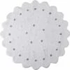 Lorena Canals Round Rug - Little Biscuit - White (4' 8") -Little Unicorn Store lorena canals round rug little biscuit white 4 8 170
