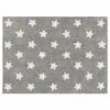 Lorena Canals Stars Rug - Grey (4' X 5' 3") -Little Unicorn Store lorena canals stars rug grey 4 x 5 3 200