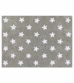 Lorena Canals Stars Rug - Grey (4' X 5' 3")