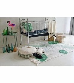 Lorena Canals Tropical Rug - Green (4' 7'' X 6' 7'') 13 Lorena Canals Tropical Rug - Green (4' 7'' X 6' 7'') -Little Unicorn Store lorena canals tropical rug green 4 7 x 6 7 225