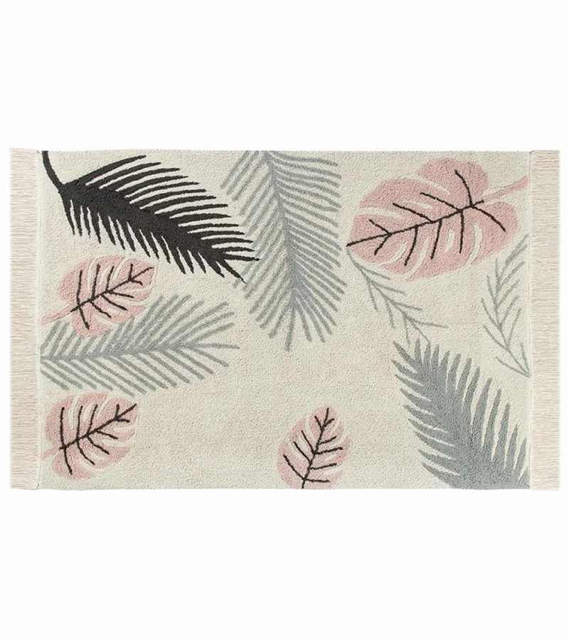 Lorena Canals Tropical Rug - Pink (4' 7'' X 6' 7'') 3 Lorena Canals Tropical Rug - Pink (4' 7'' X 6' 7'')