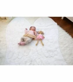 Lorena Canals Wings Silhouette Rug (4' X 5' 3") -Little Unicorn Store lorena canals wings silhouette rug 4 x 5 3 194