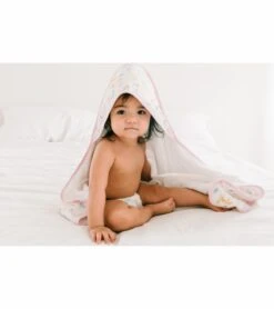 Loulou Lollipop Hooded Towel Set - Bunny Meadow -Little Unicorn Store loulou lollipop hooded towel set bunny meadow 133