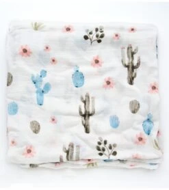 Loulou Lollipop Luxe Muslin Swaddle - Cactus