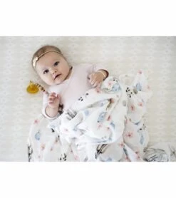 Loulou Lollipop Luxe Muslin Swaddle - Cactus -Little Unicorn Store loulou lollipop luxe muslin swaddle cactus 145