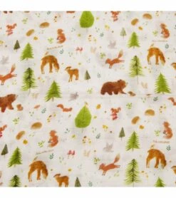 Loulou Lollipop Luxe Muslin Swaddle - Forest Friends 13 Loulou Lollipop Luxe Muslin Swaddle - Forest Friends -Little Unicorn Store loulou lollipop luxe muslin swaddle forest friends 153