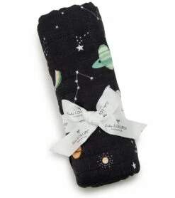 Loulou Lollipop Luxe Muslin Swaddle - Planets 9 Loulou Lollipop Luxe Muslin Swaddle - Planets -Little Unicorn Store loulou lollipop luxe muslin swaddle planets 142