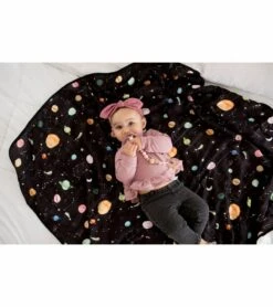 Loulou Lollipop Luxe Muslin Swaddle - Planets 12 Loulou Lollipop Luxe Muslin Swaddle - Planets -Little Unicorn Store loulou lollipop luxe muslin swaddle planets 145