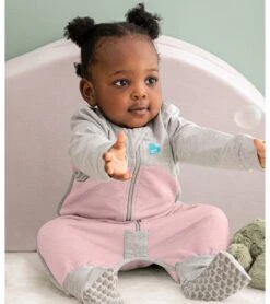 Love To Dream Long Sleeve Sleep Suit Organic Cotton Mild, 24-36 M - Dusty Pink 8 Love To Dream Long Sleeve Sleep Suit Organic Cotton Mild, 24-36 M - Dusty Pink -Little Unicorn Store love to dream long sleeve sleep suit organic cotton mild 24 36 m dusty pink 8