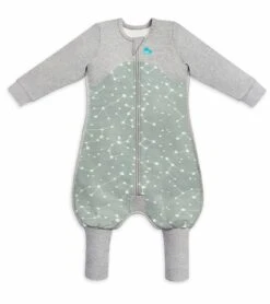 Love To Dream Long Sleeve Sleep Suit Organic Cotton Mild, 6-12 M - Stellar Olive