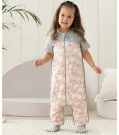 Love To Dream Short Sleeve Sleep Suit Organic Cotton Mild, 24-36 M - Doves Dusty Pink 8 Love To Dream Short Sleeve Sleep Suit Organic Cotton Mild, 24-36 M - Doves Dusty Pink -Little Unicorn Store love to dream short sleeve sleep suit organic cotton mild 24 36 m doves dusty pink 8