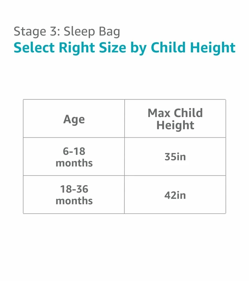 Love To Dream Sleep Bag Quilted Cotton 3.5 TOG, 6-18 M - South Pole Grey 6 Love To Dream Sleep Bag Quilted Cotton 3.5 TOG, 6-18 M - South Pole Grey - Image 4