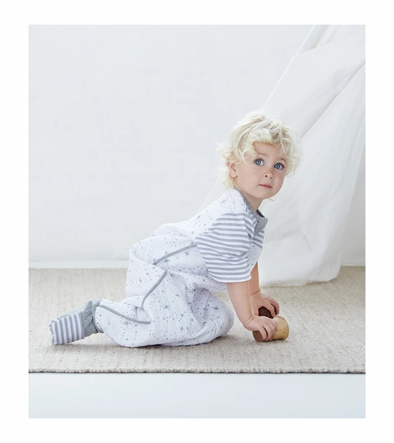 Love To Dream Sleep Suit, 1.0 TOG, 6-12 M - Blue 4 Love To Dream Sleep Suit, 1.0 TOG, 6-12 M - Blue - Image 2