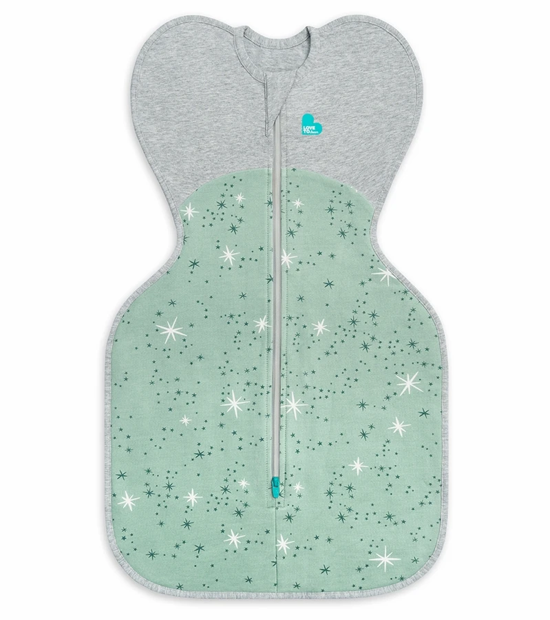 Love To Dream Swaddle UP Cotton Fleece Mild, Small - North Star Olive 3 Love To Dream Swaddle UP Cotton Fleece Mild, Small - North Star Olive