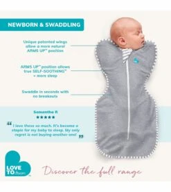 Love To Dream Swaddle UP Ecovero Moderate, Small - Marine -Little Unicorn Store love to dream swaddle up ecovero moderate small marine 8