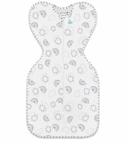 Love To Dream Swaddle UP Original 1.0 TOG, Newborn - Rainbow White