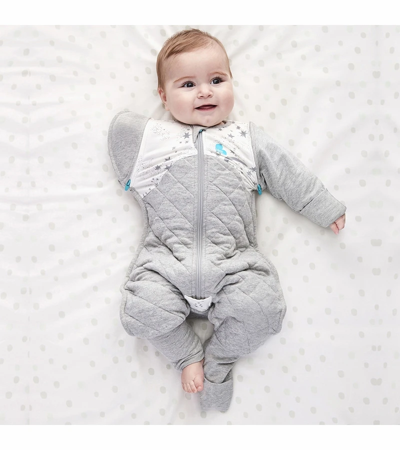 Love To Dream Swaddle UP Transition Suit, 2.5 TOG, Medium - White 8 Love To Dream Swaddle UP Transition Suit, 2.5 TOG, Medium - White - Image 6