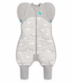 Love To Dream Swaddle UP Transition Suit Quilted Cotton 2.5 TOG, X-Large - Daydream Grey -Little Unicorn Store love to dream swaddle up transition suit quilted cotton 2 5 tog x large daydream grey 7