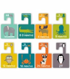 Lucy Darling Closet Dividers - Little Animal Lover -Little Unicorn Store lucy darling closet dividers little animal lover 120