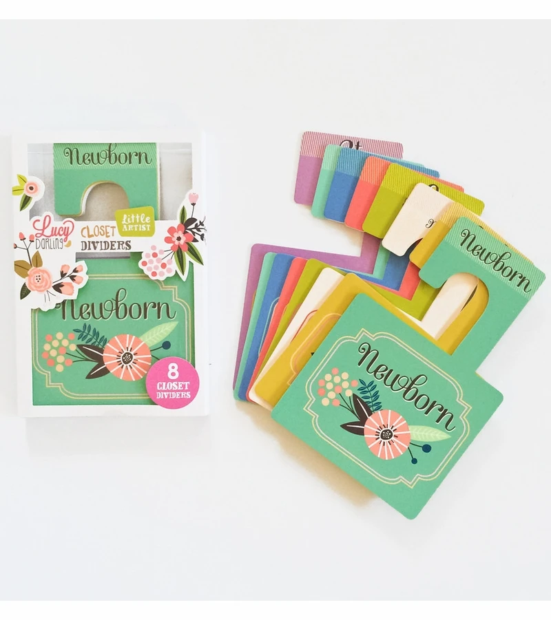 Lucy Darling Closet Dividers - Little Artist 3 Lucy Darling Closet Dividers - Little Artist