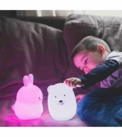 LumieWorld LumiPets Bear Night Light + Remote -Little Unicorn Store lumieworld lumipets bear night light remote 167