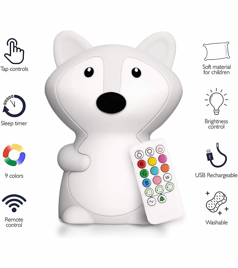 LumieWorld LumiPets Fox Night Light + Remote 4 LumieWorld LumiPets Fox Night Light + Remote - Image 2