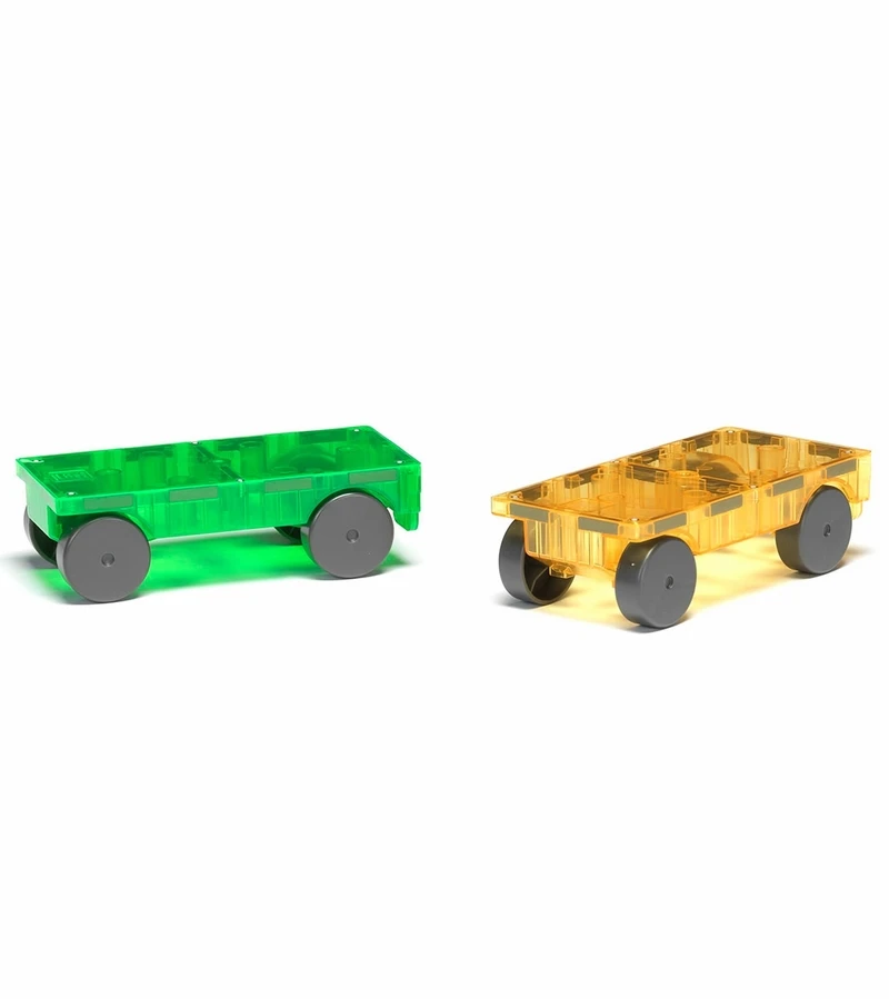 Magna-Tiles Cars 2 Piece Expansion Set 3 Magna-Tiles Cars 2 Piece Expansion Set